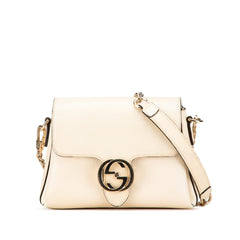 Small Dollar Calfskin Interlocking G Crossbody