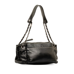 Lambskin LAX Accordion Shoulder Bag