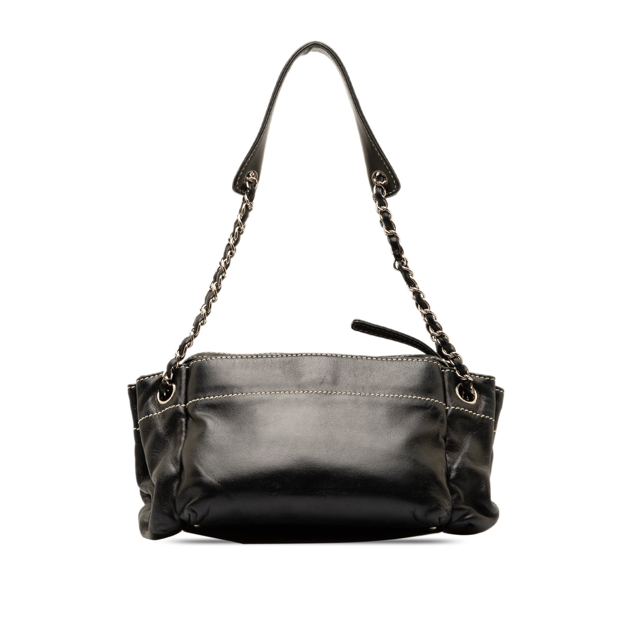 Lambskin LAX Accordion Shoulder Bag