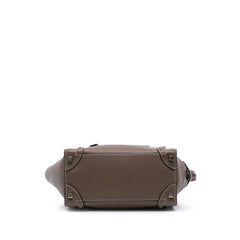 Micro Leather Luggage Tote