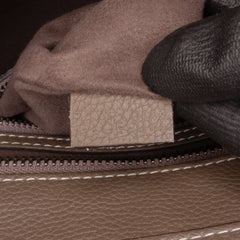 Micro Leather Luggage Tote