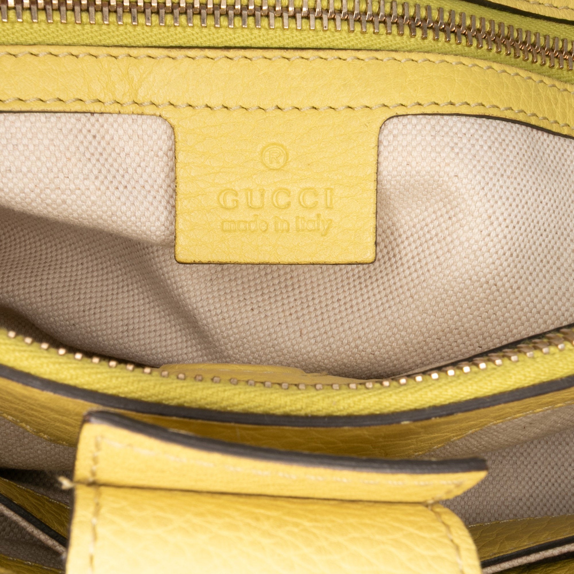 Medium Calfskin Bamboo Shopper Satchel