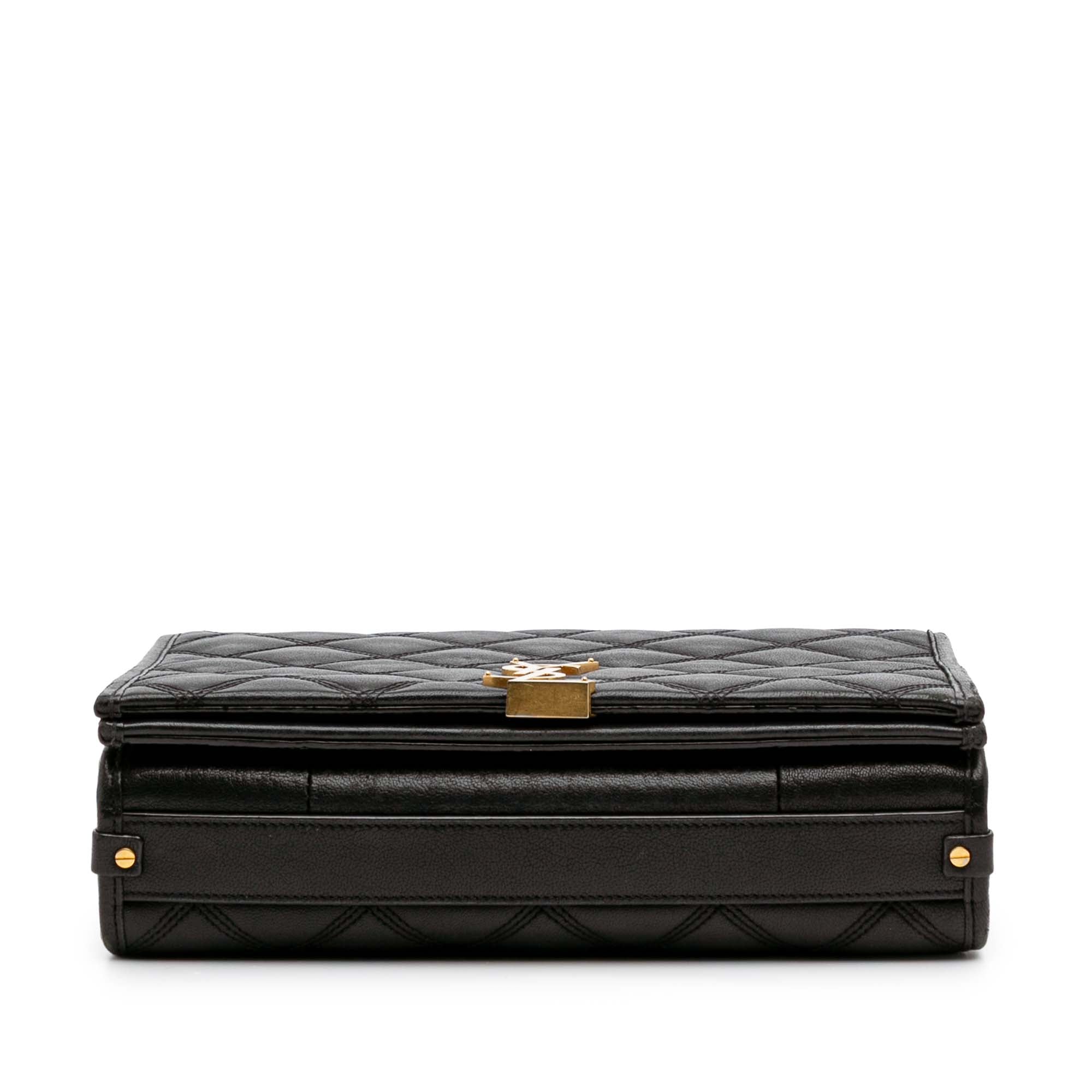 Mini Quilted Lambskin Becky Chain Shoulder Bag