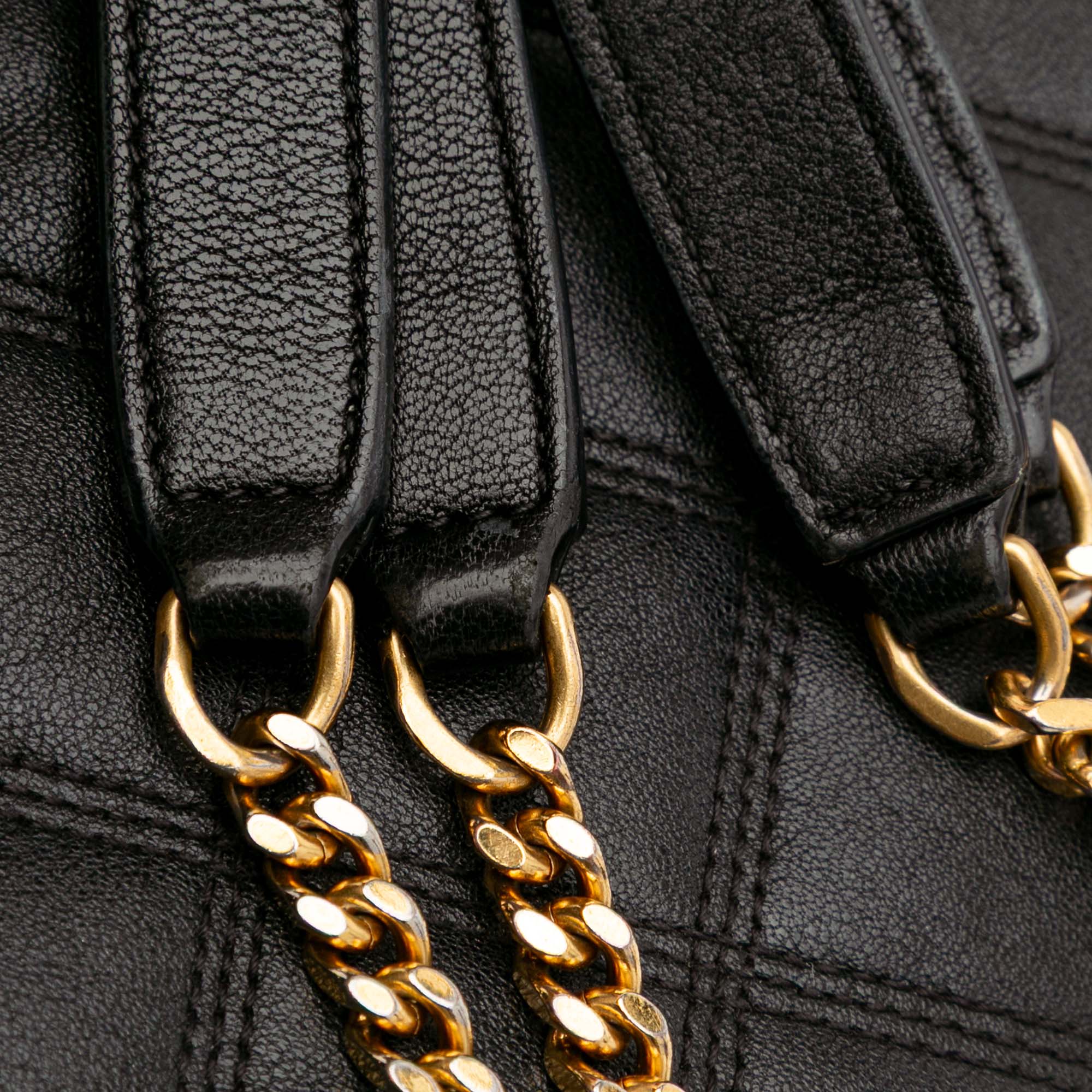 Mini Quilted Lambskin Becky Chain Shoulder Bag