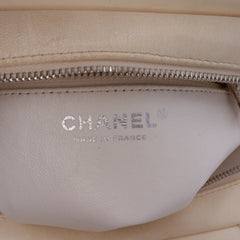 Small Tweed and Resin Zipped Shopping Bag