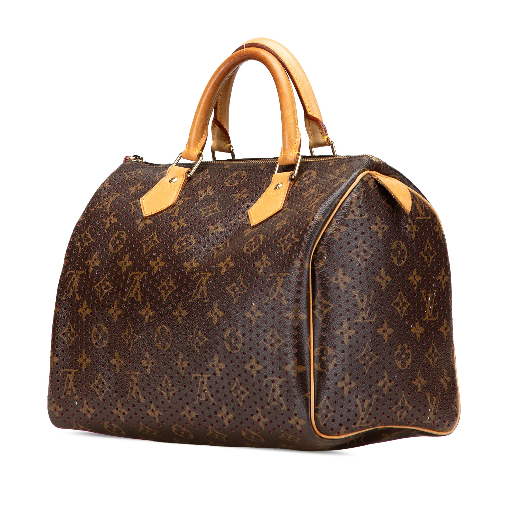 Monogram Perforated Speedy 30
