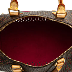 Monogram Perforated Speedy 30