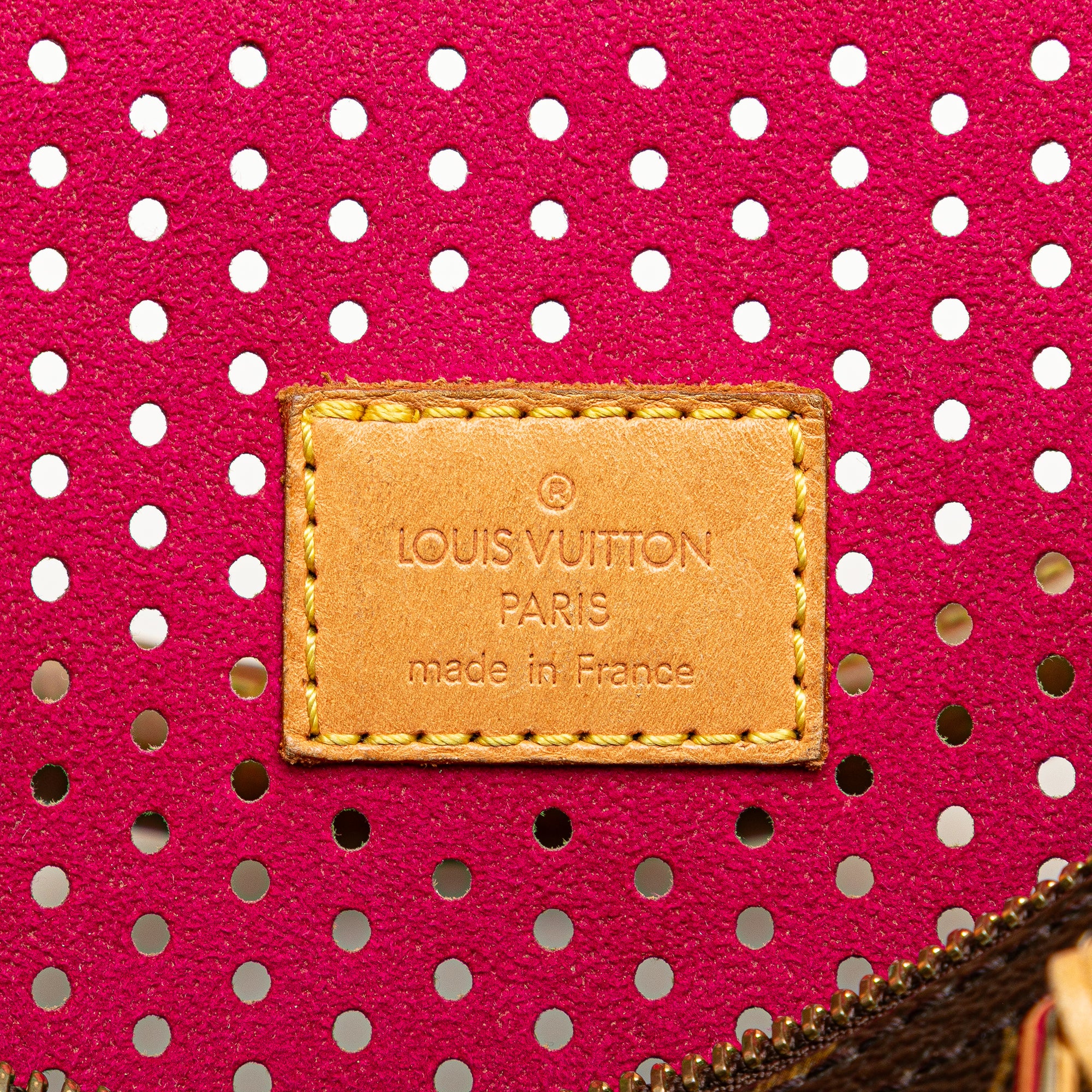 Monogram Perforated Speedy 30