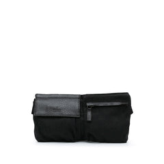 GG Canvas Double Pocket Belt Bag