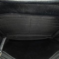 Pleated Crumpled Chevron Le Boy Wallet On Chain