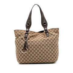 GG Canvas Icon Bit Tote