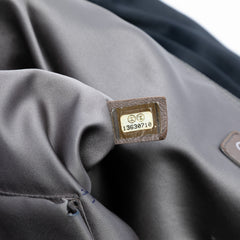 Extra Large CC Quilted Satin Single Flap