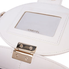 CC Lambskin Elegant Chain Vanity Case