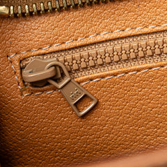 Macadam Coated Canvas Clutch