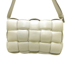 Padded Cassette Leather Crossbody Bag