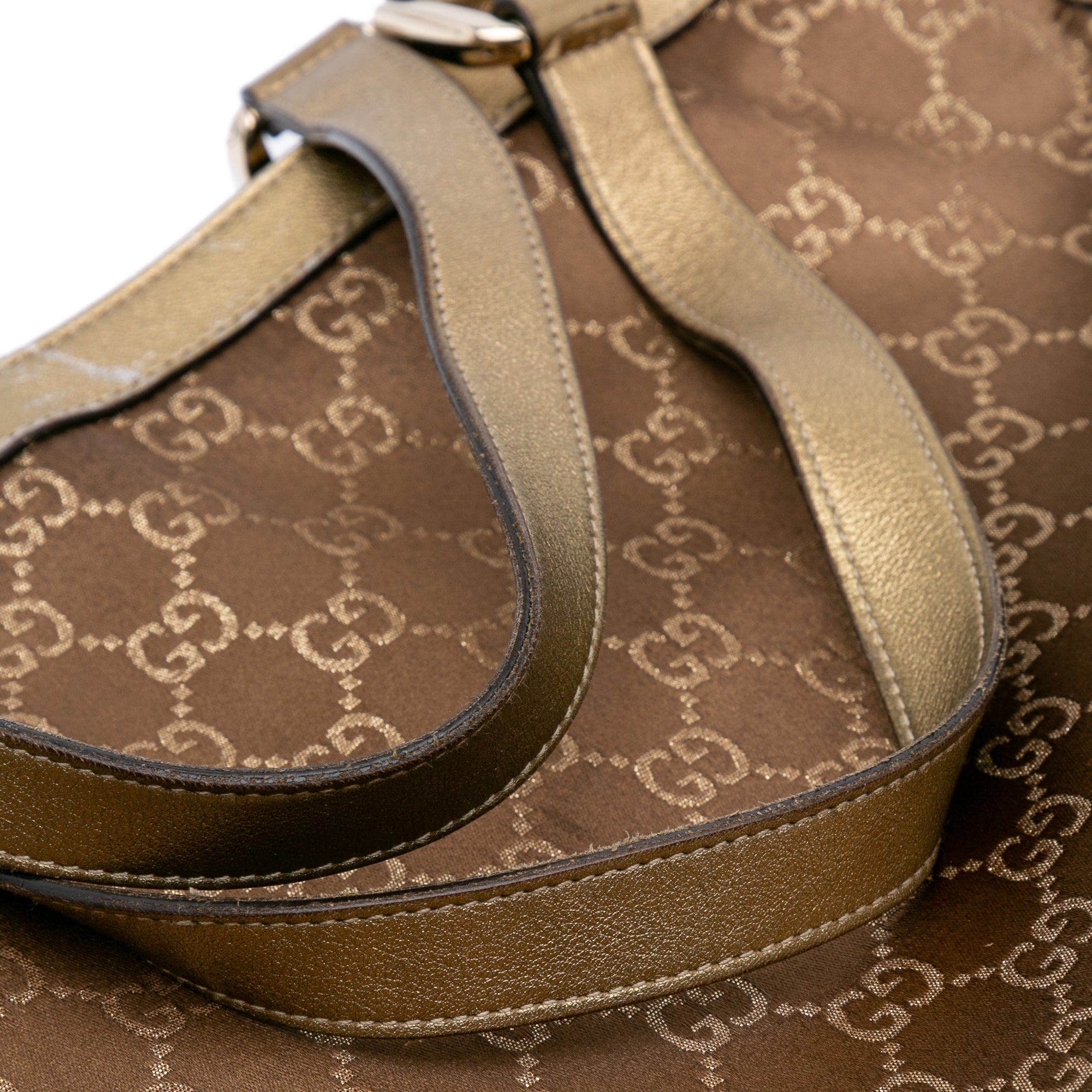 GG Satin Abbey D Ring Tote