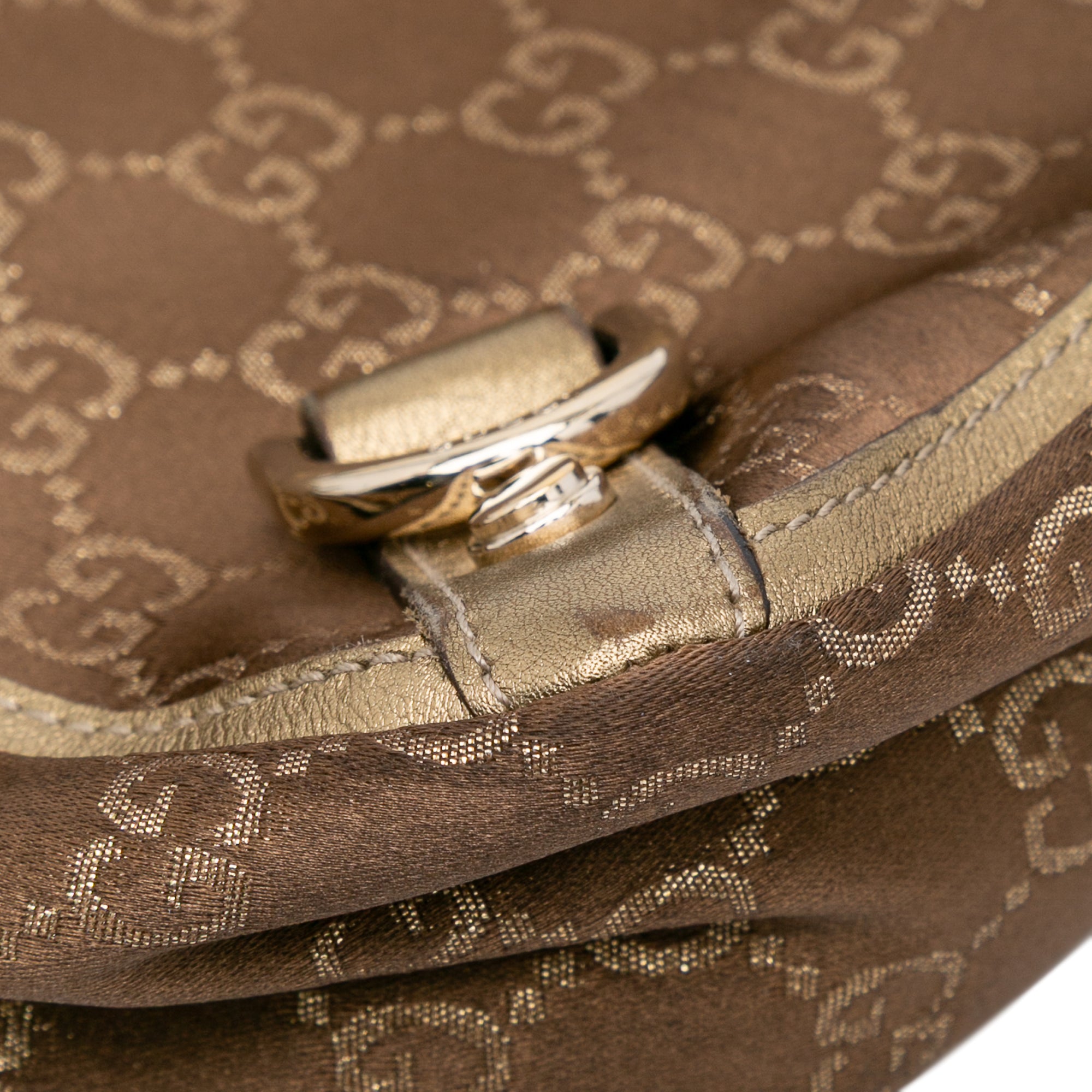 GG Satin Abbey D Ring Tote