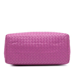Small Nappa Intrecciato Roma Satchel