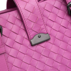 Small Nappa Intrecciato Roma Satchel
