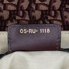 Oblique Canvas Saddle Bag