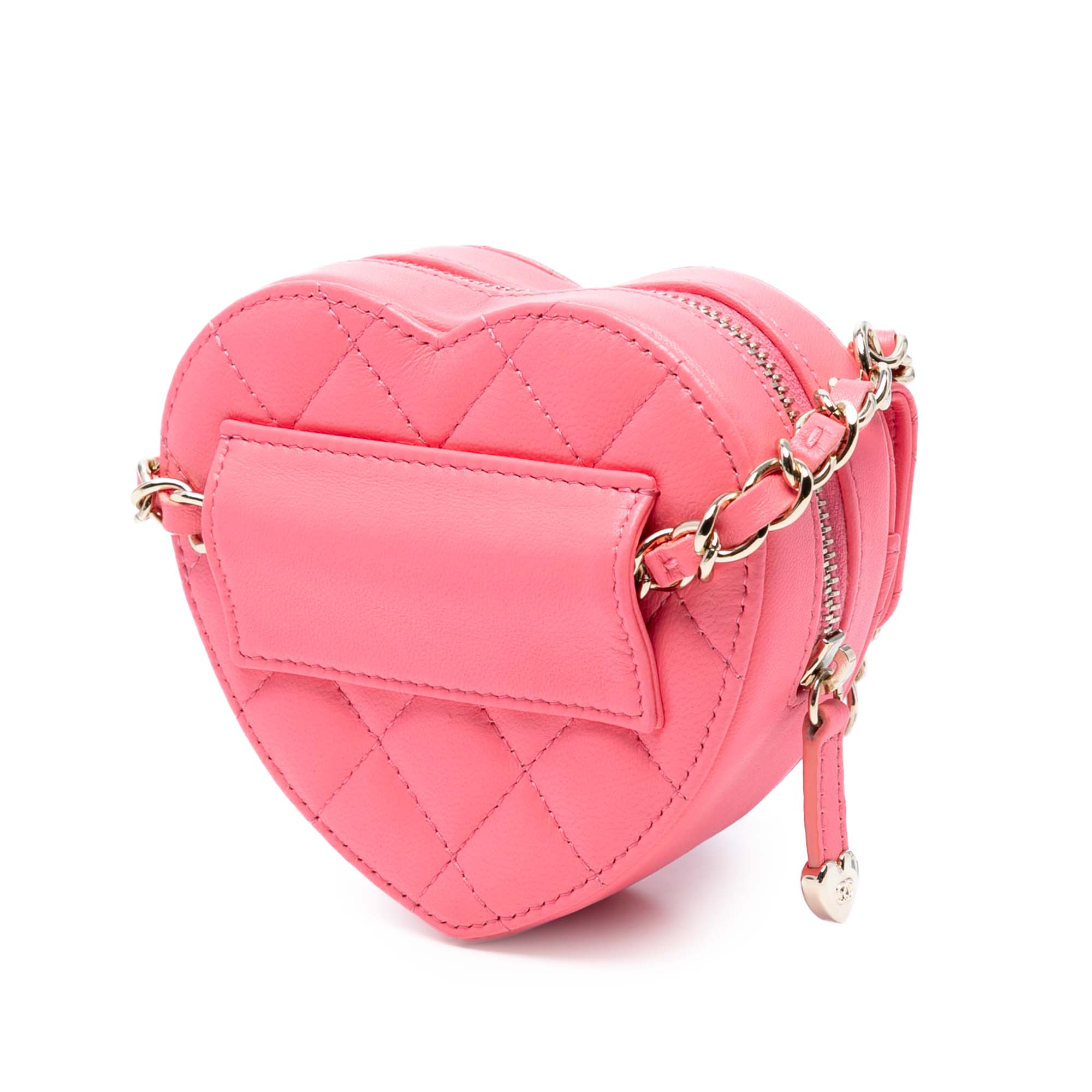 Mini Lambskin CC in Love Heart Crossbody