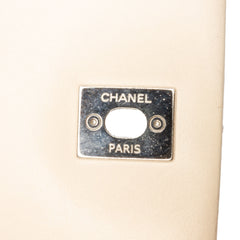 CC Bicolor Quilted Calfskin and Caviar Single Flap