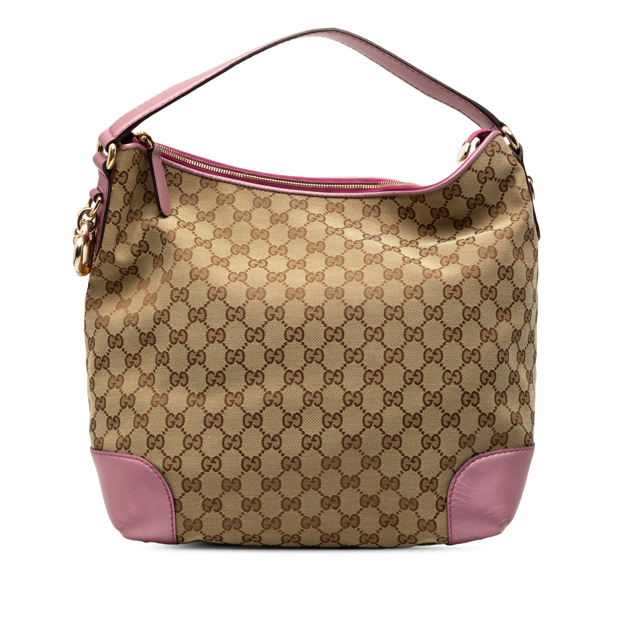 GG Canvas Heart Bit Shoulder Bag