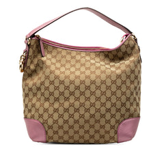 GG Canvas Heart Bit Shoulder Bag