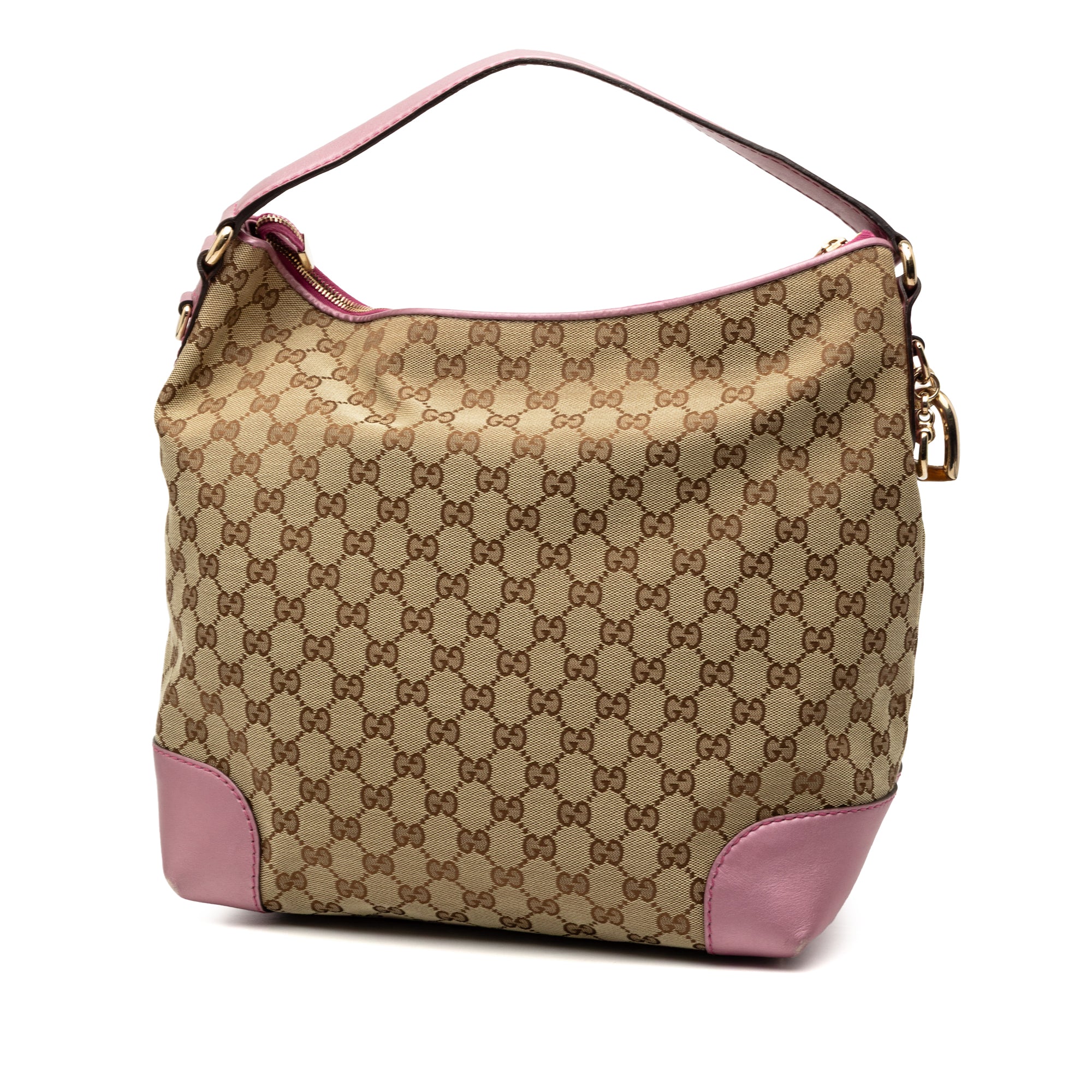 GG Canvas Heart Bit Shoulder Bag