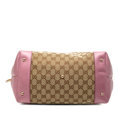 GG Canvas Heart Bit Shoulder Bag