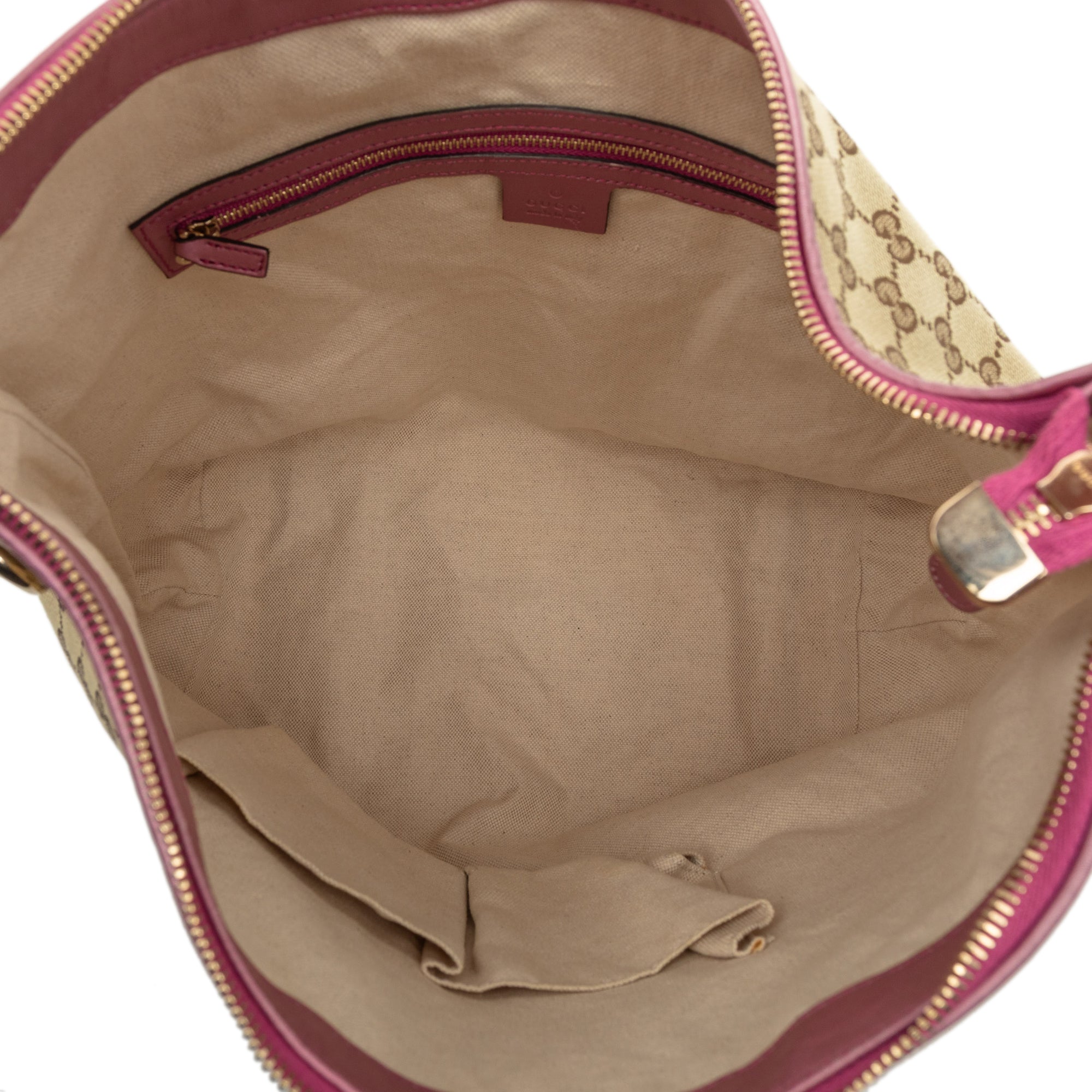 GG Canvas Heart Bit Shoulder Bag