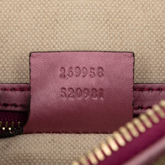 GG Canvas Heart Bit Shoulder Bag