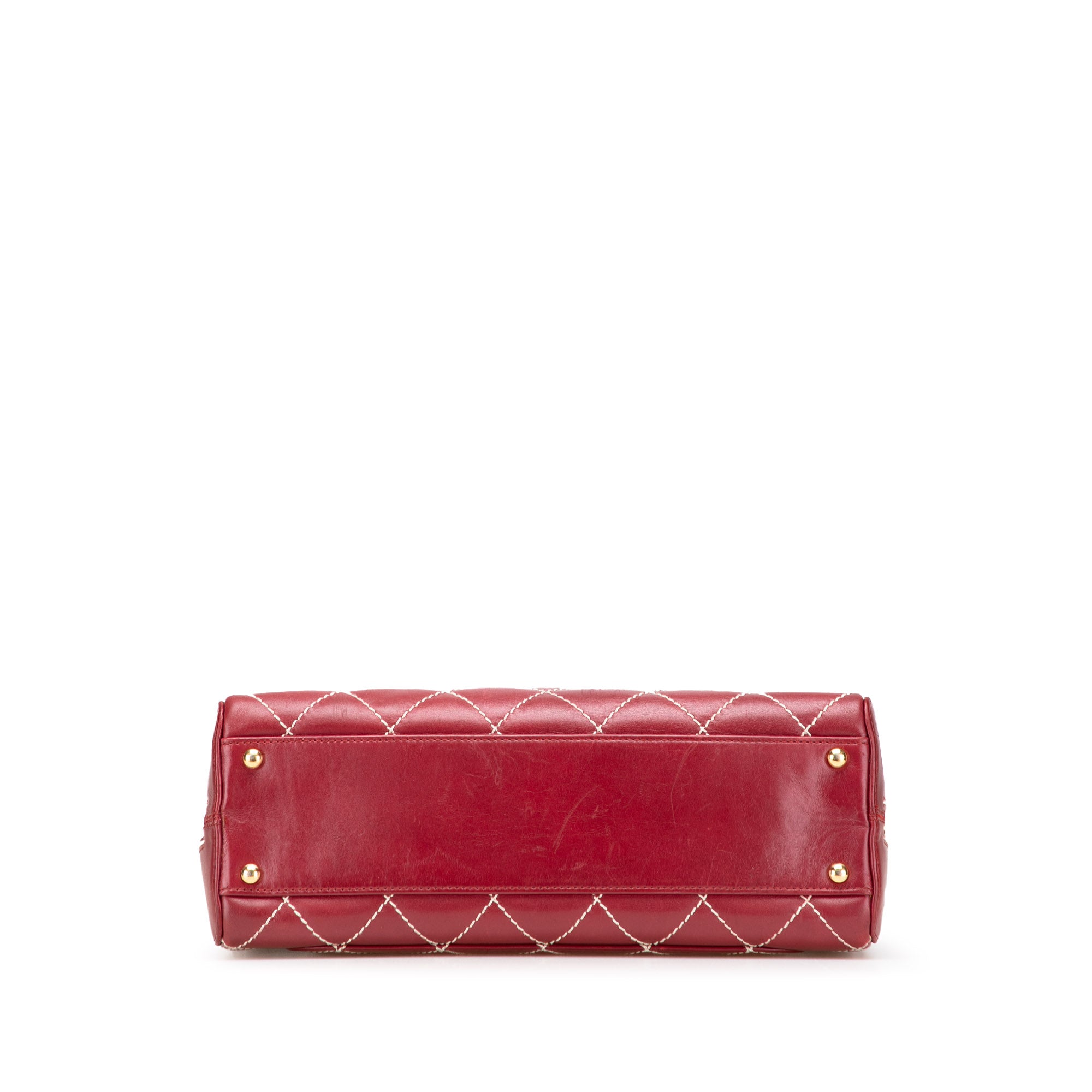 CC Lambskin Wild Stitch Handbag