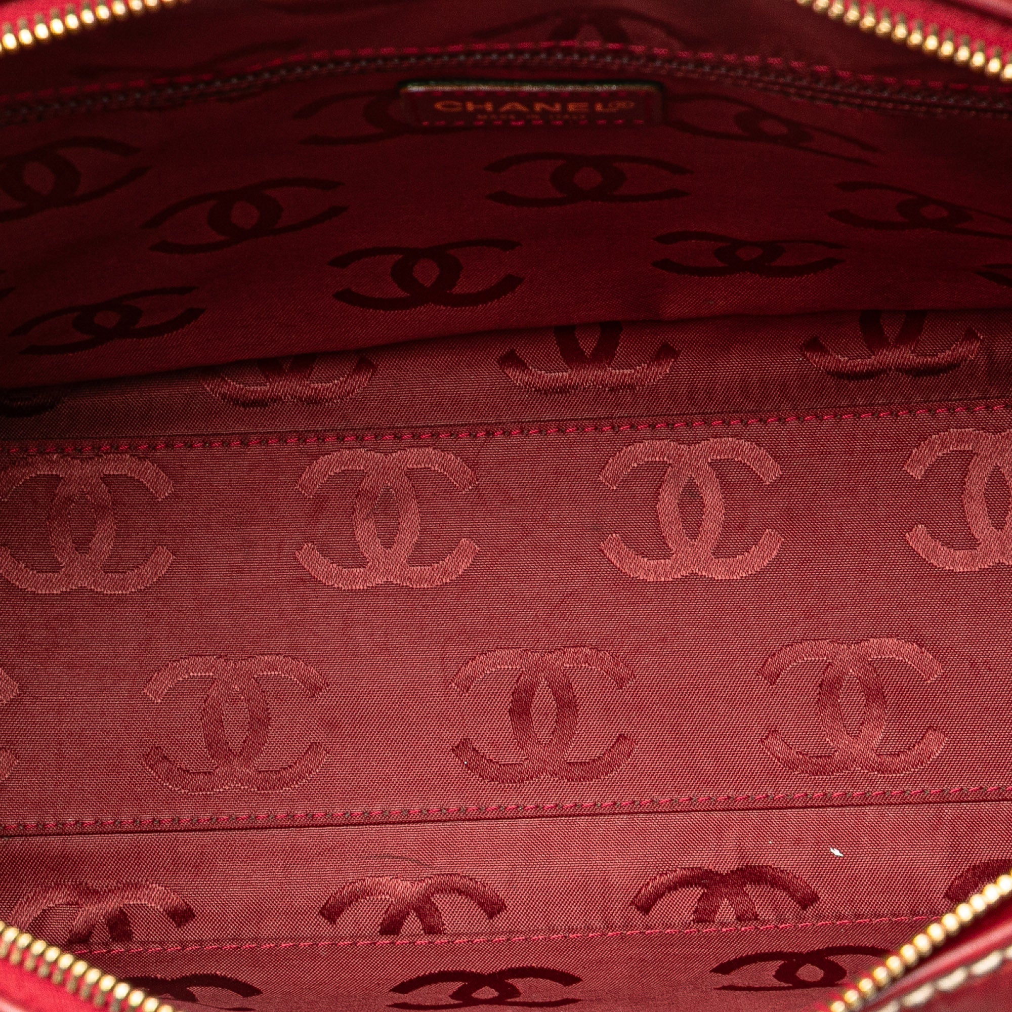 CC Lambskin Wild Stitch Handbag