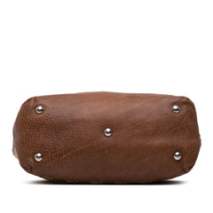 GG Straw Libeccio Sunset Tote