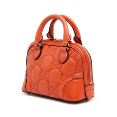 Mini GG Matelasse Calfskin Top Handle Bag