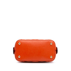 Mini GG Matelasse Calfskin Top Handle Bag