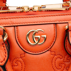 Mini GG Matelasse Calfskin Top Handle Bag