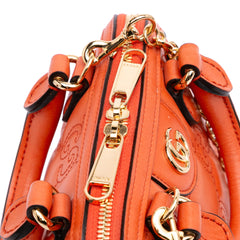 Mini GG Matelasse Calfskin Top Handle Bag