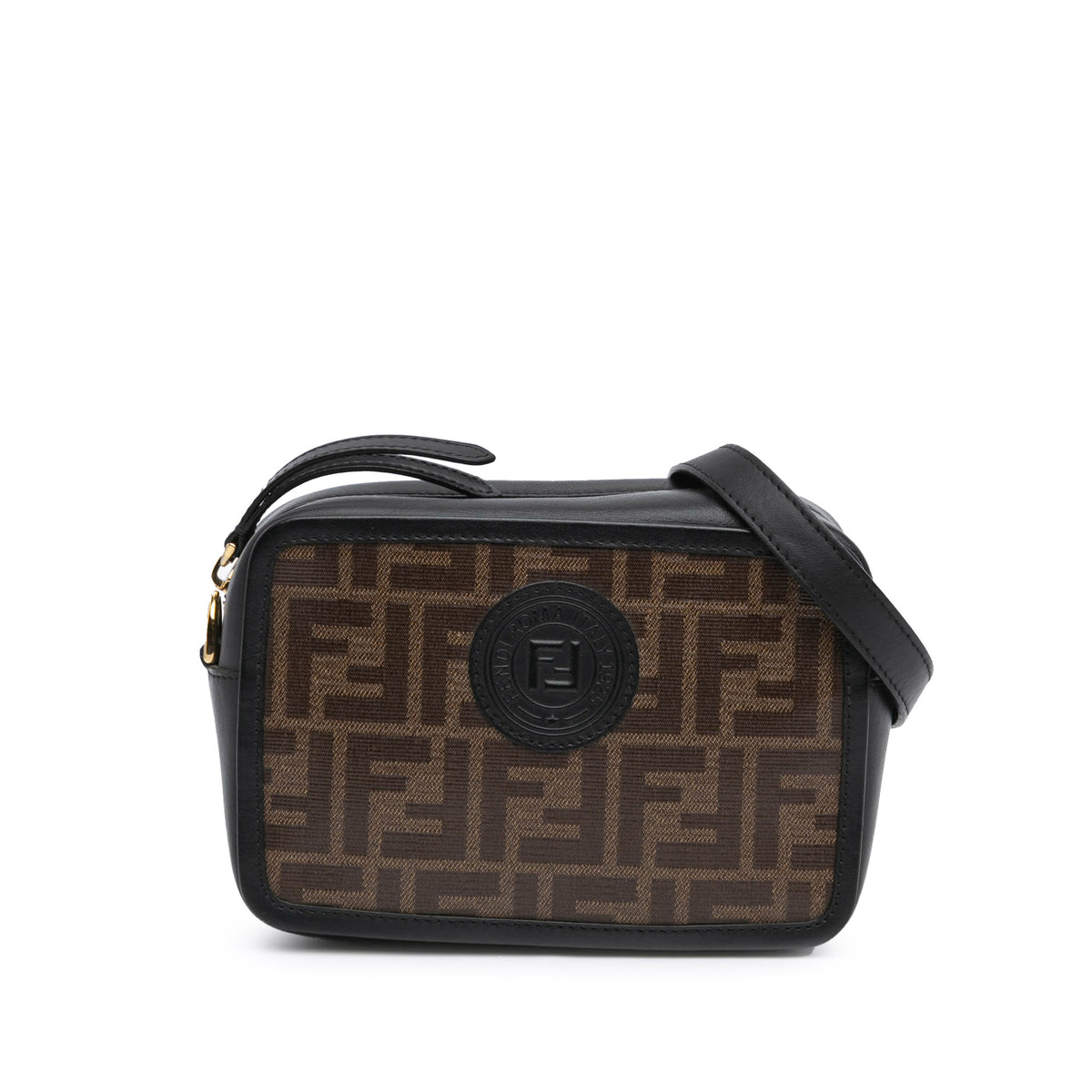 Zucca Coated Canvas Camera Crossbody
