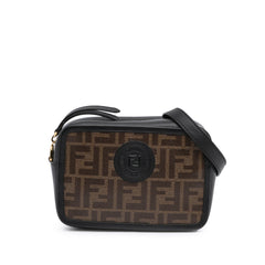 Zucca Coated Canvas Camera Crossbody
