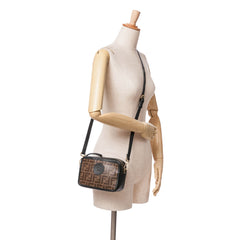 Zucca Coated Canvas Camera Crossbody
