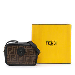 Zucca Coated Canvas Camera Crossbody
