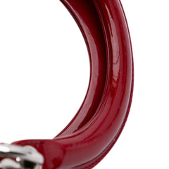 Medium Patent Cannage Lady Dior