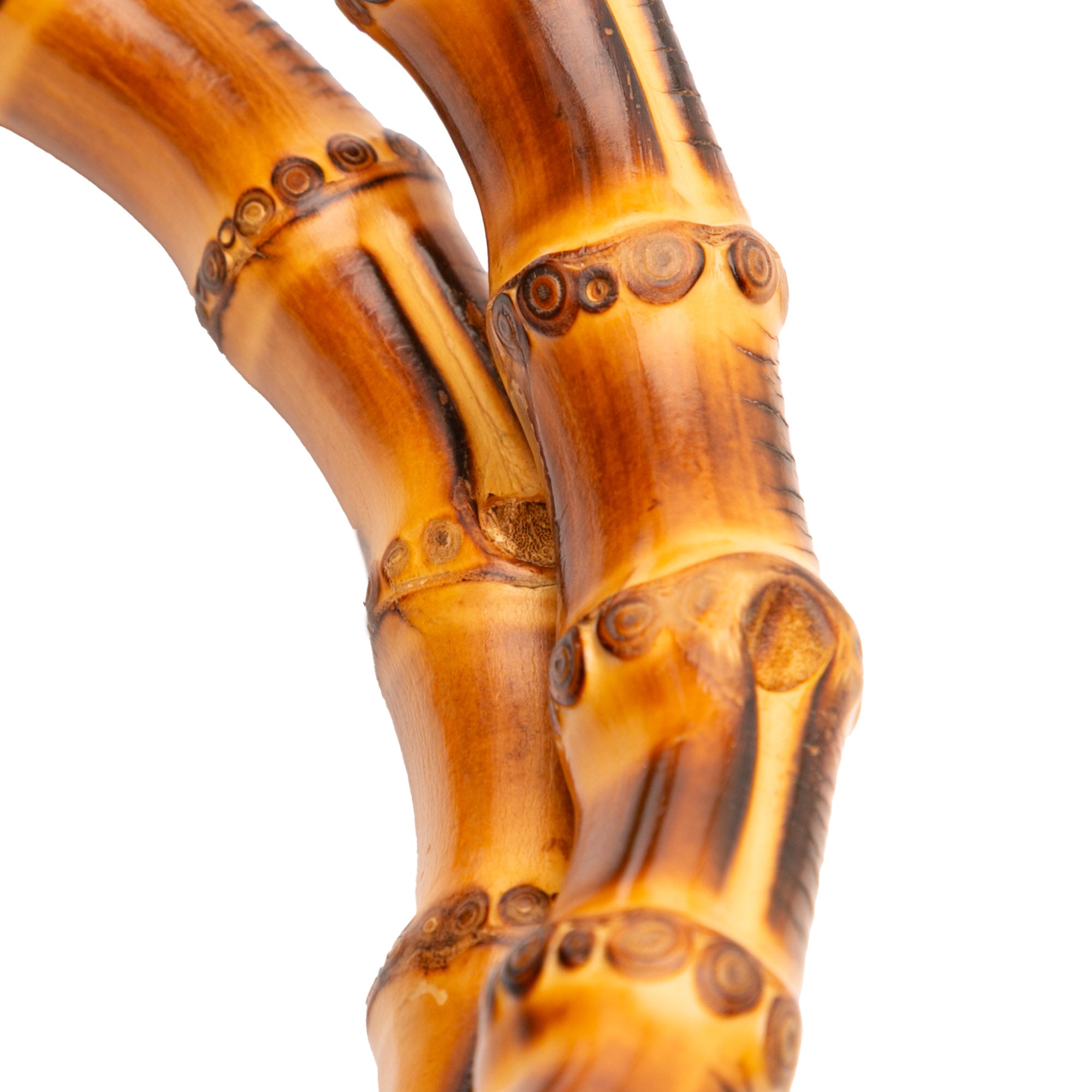 Medium Calfskin Bamboo Shopper Satchel