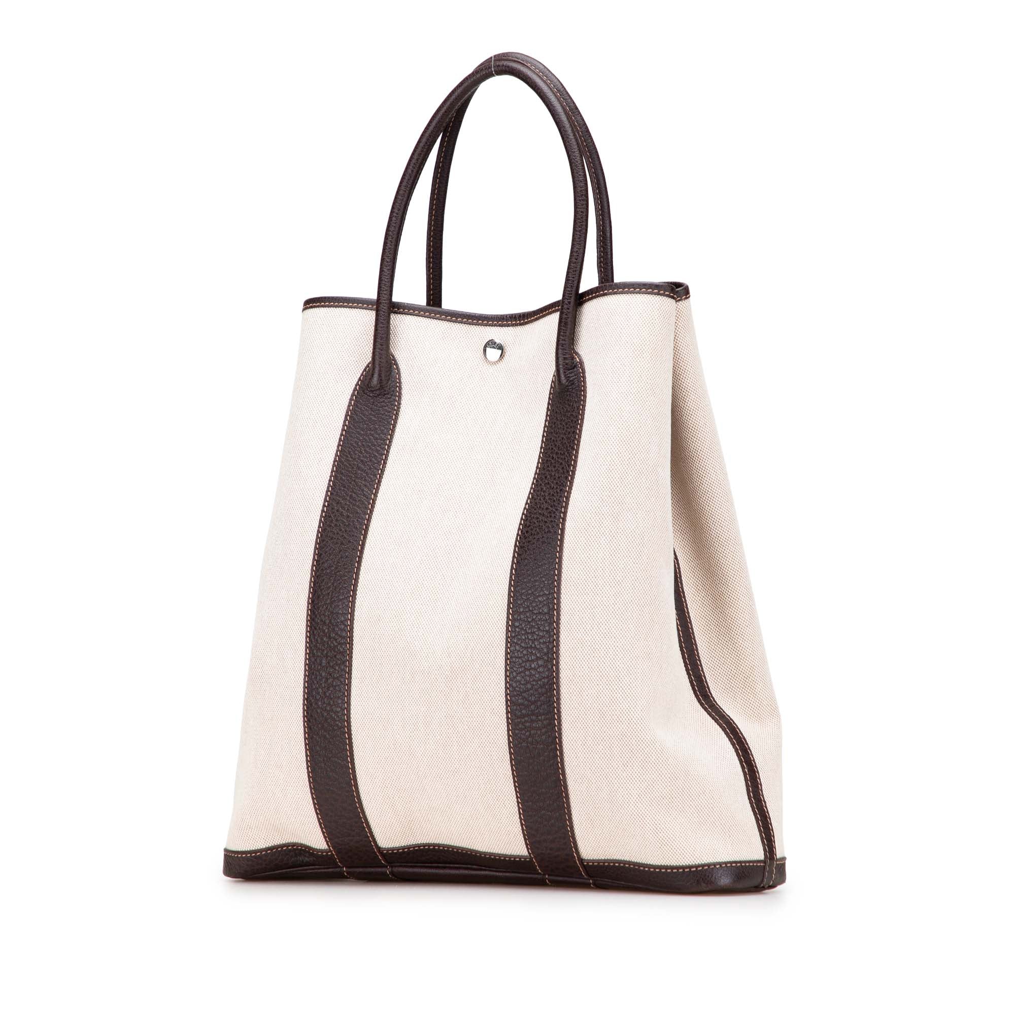 Toile and Buffalo Leather Garden File 37