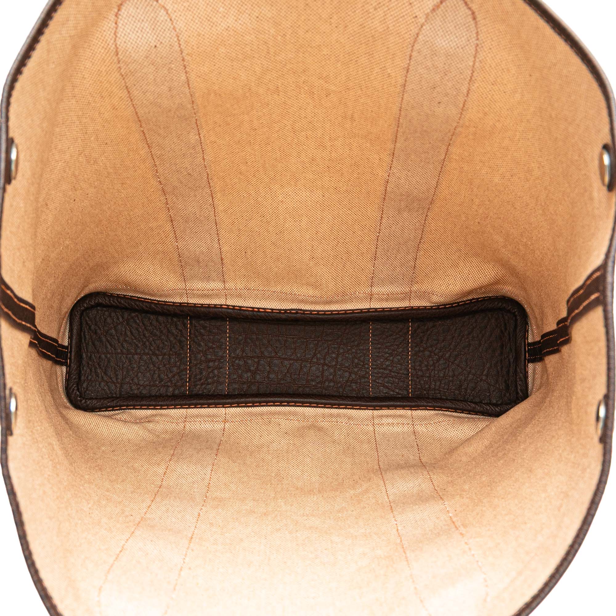 Toile and Buffalo Leather Garden File 37