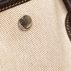 Toile and Buffalo Leather Garden File 37