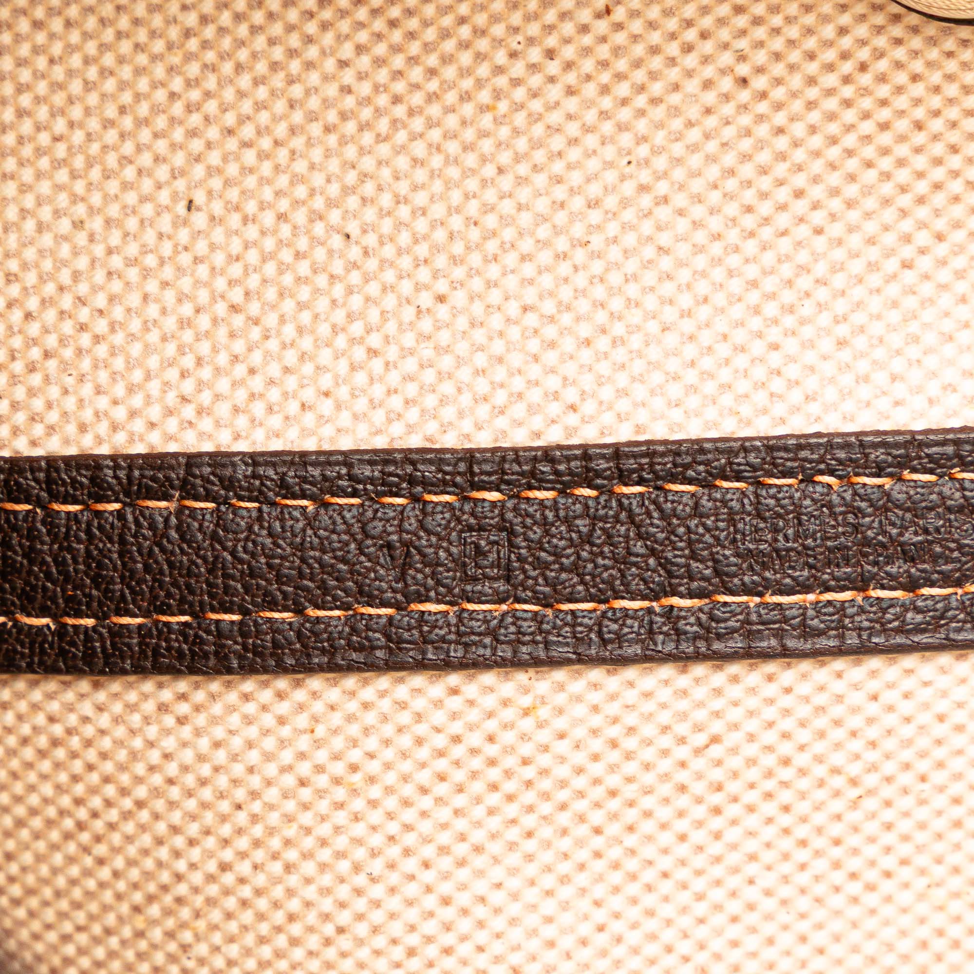 Toile and Buffalo Leather Garden File 37