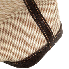 Toile and Buffalo Leather Garden File 37